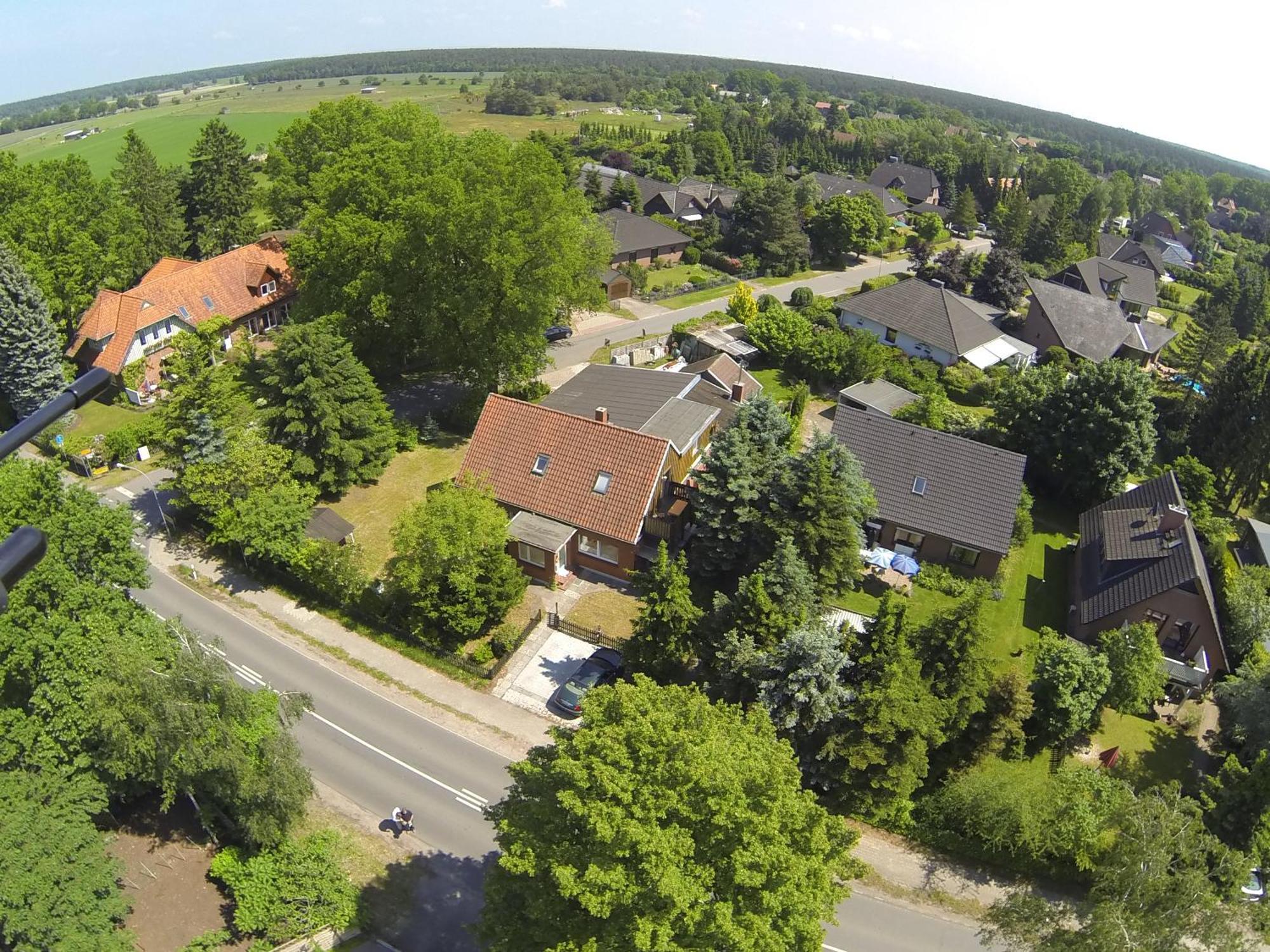 Ferienwohnung Ruhepol für Mensch&Tier in der Lüneburger Heide Vierhofen Exterior foto
